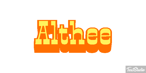 Althée Effet de texte