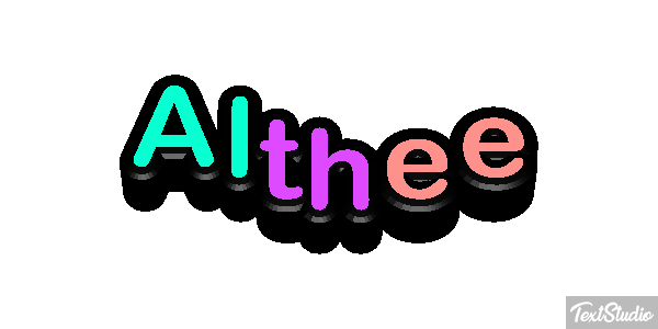 Althée Effet de texte