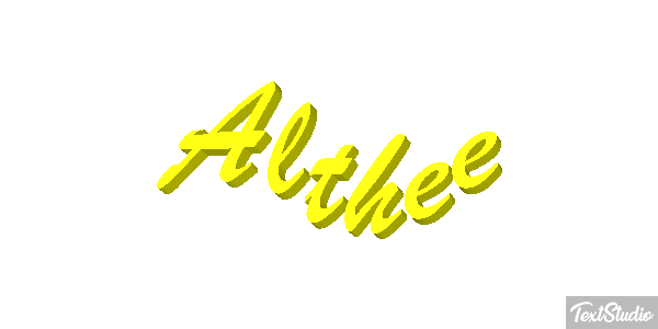 Althée Effet de texte