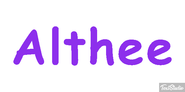 Althée Effet de texte