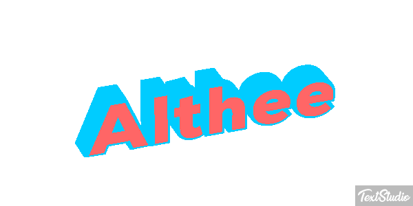 Althée Effet de texte