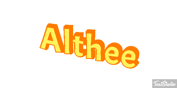 Althée Effet de texte