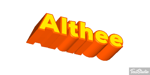 Althée Effet de texte