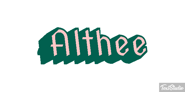 Althée Effet de texte