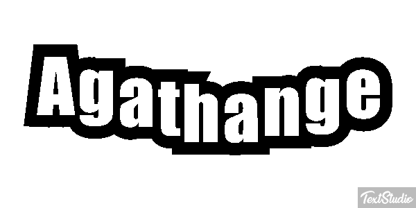 Agathange Tekst effect