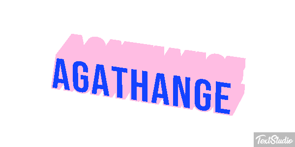 Agathange Tekst effect