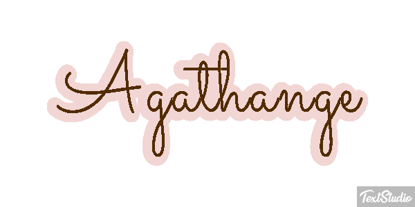 Agathange Tekst effect