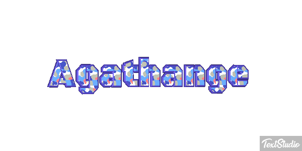 Agathange Tekst effect