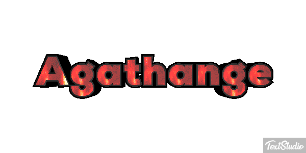 Agathange Tekst effect