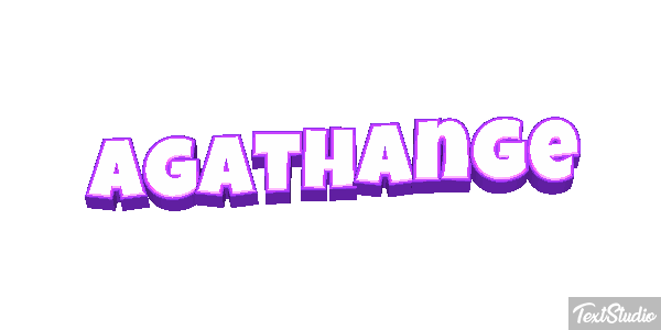 Agathange Tekst effect