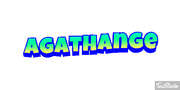 Agathange Tekst effect