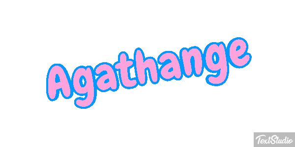 Agathange Tekst effect