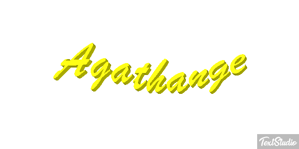 Agathange Tekst effect