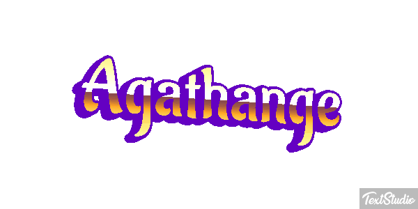 Agathange Tekst effect