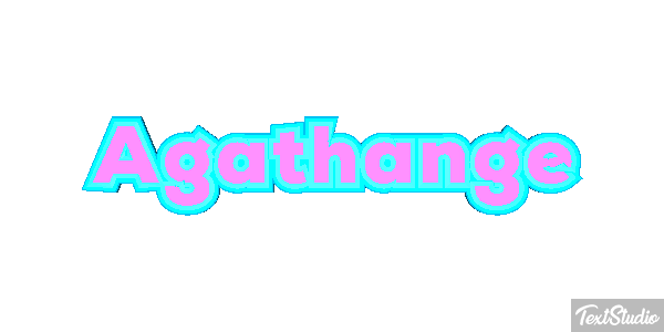 Agathange Tekst effect