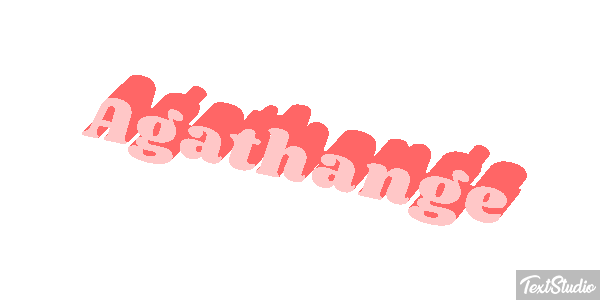 Agathange Tekst effect
