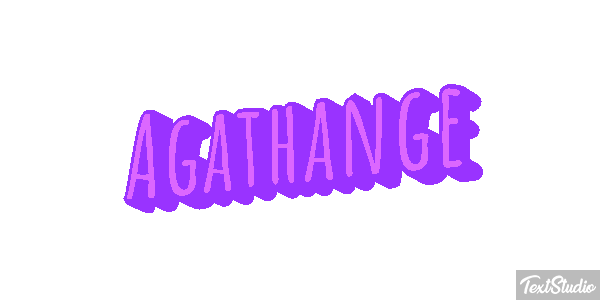 Agathange Tekst effect