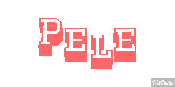 Pele Efeito do texto