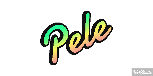 Pele Efeito do texto