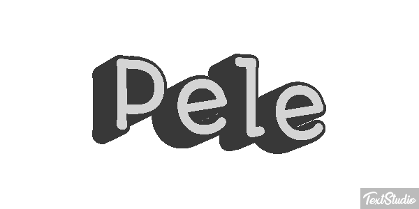 Pele Efeito do texto