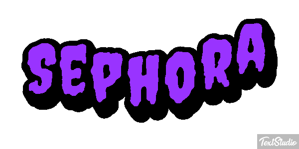 Sephora Text effect