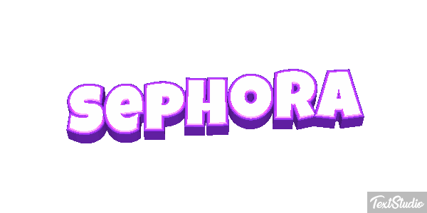 Sephora Text effect