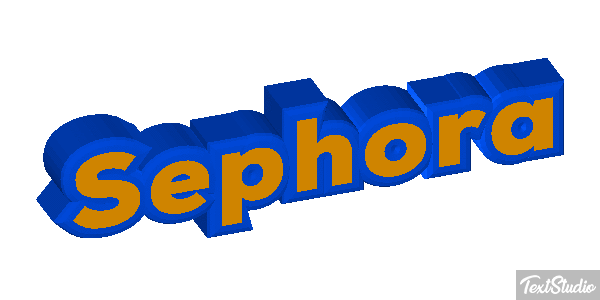 Sephora Text effect