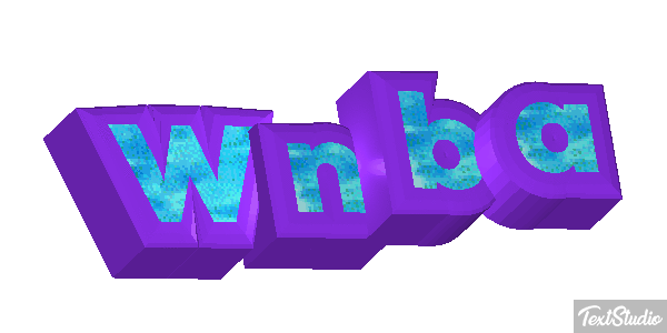 Wnba Text effect