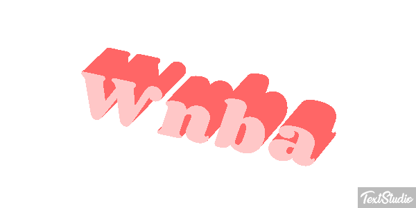 Wnba Text effect