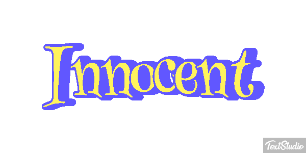 Innocent テキスト効果