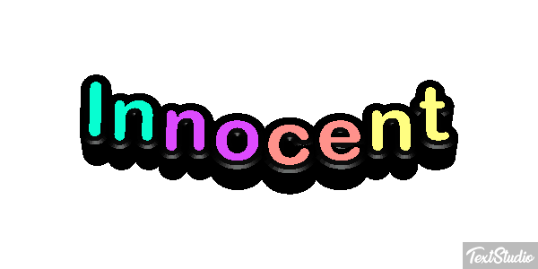 Innocent テキスト効果