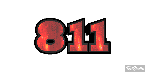 811 Text effect