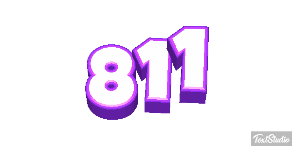 811 Text effect