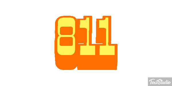 811 Text effect