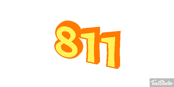 811 Text effect