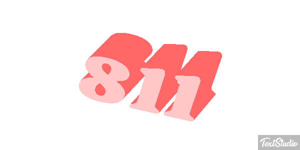 811 Text effect