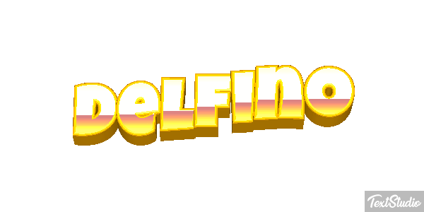 Delfino Effetto testo