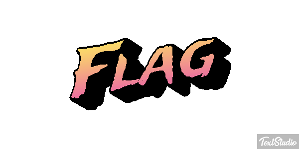 Flag Tekst effect