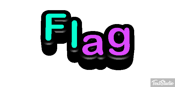 Flag Tekst effect