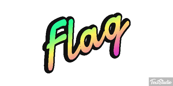 Flag Tekst effect