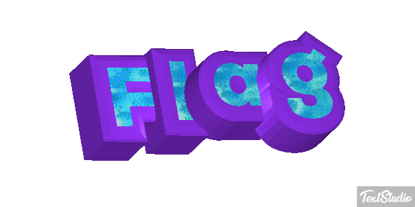 Flag Tekst effect
