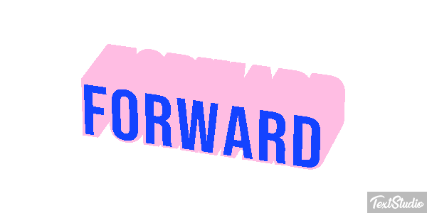 Forward Text effect