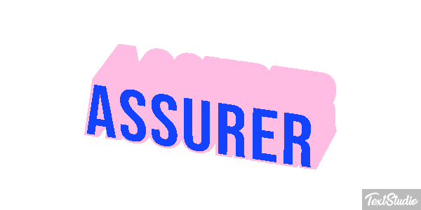 Assurer Effet de texte