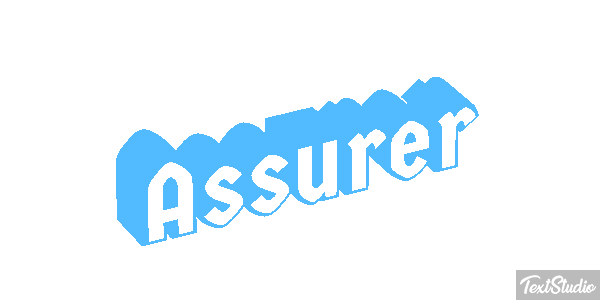 Assurer Effet de texte