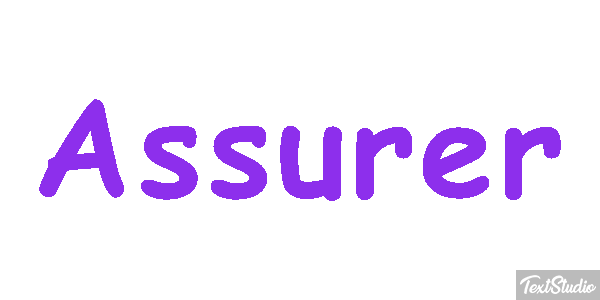Assurer Effet de texte