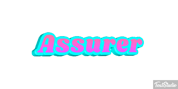Assurer Effet de texte