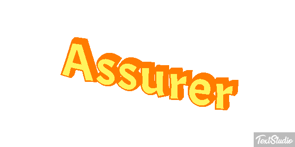 Assurer Effet de texte