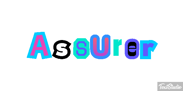 Assurer Effet de texte