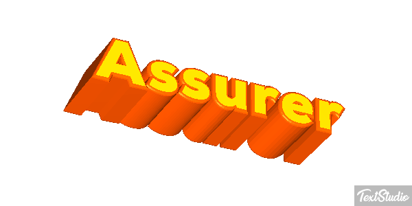 Assurer Effet de texte