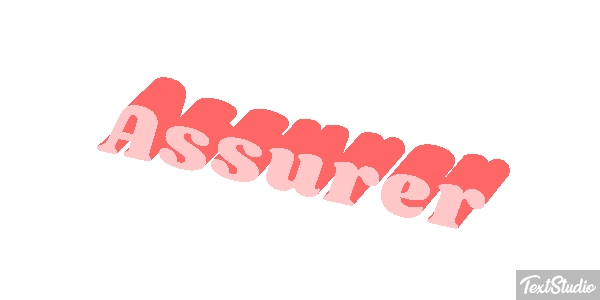 Assurer Effet de texte